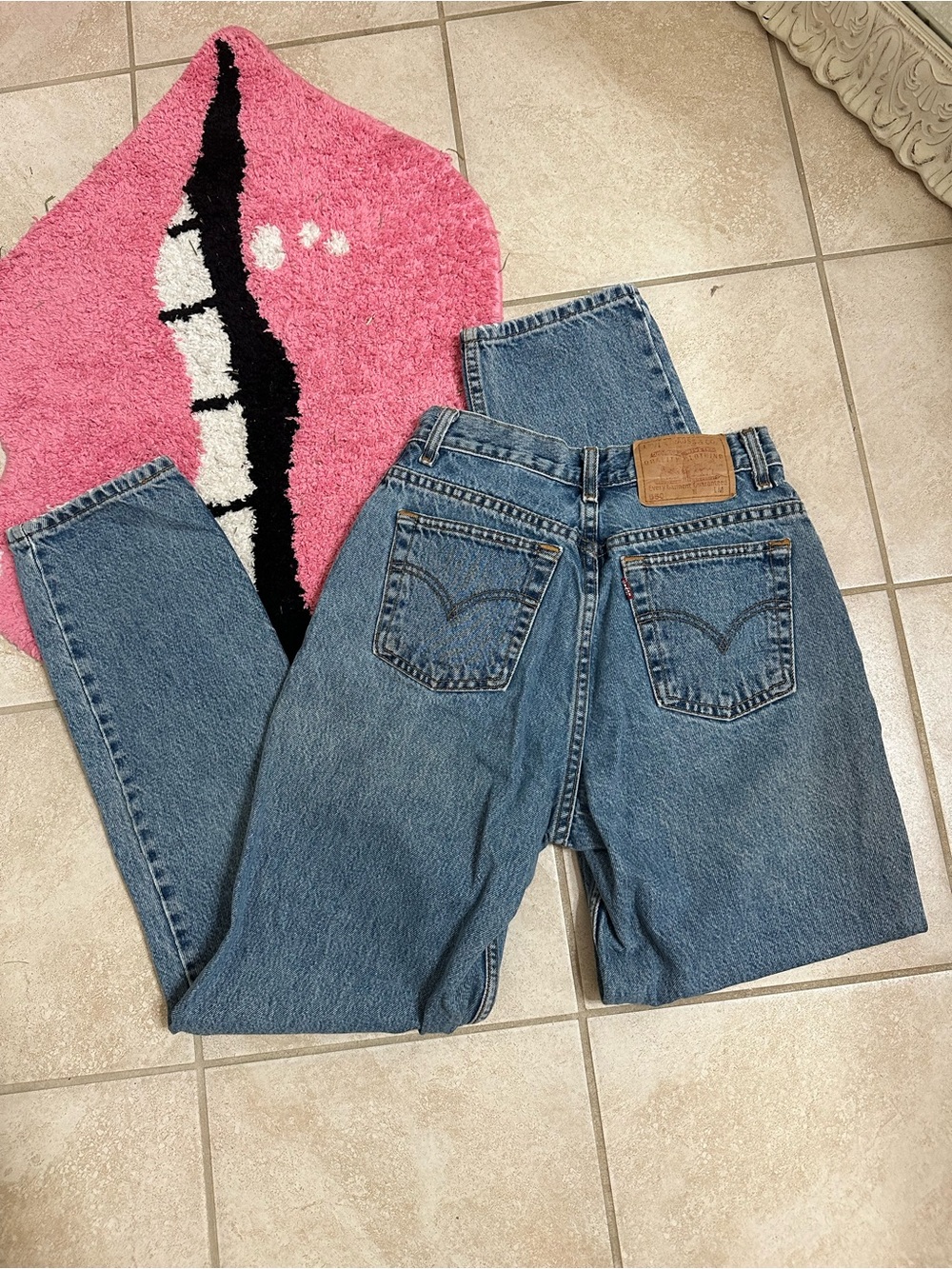Vintage High-Rise Blue Women’s Jeans - Picture 3 of 4